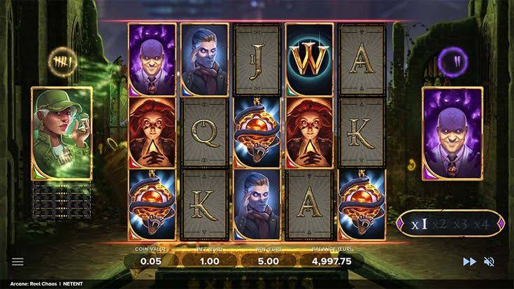 Permainan Ajaib! – Slot Arcane : Reel Chaos NetEnt